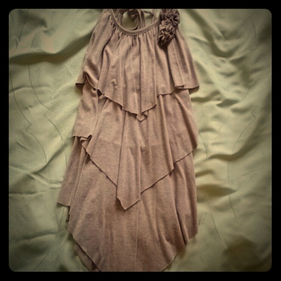 Purple dress/top with flower