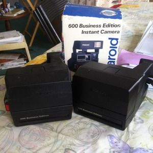 Polaroid 600 business edition cameras