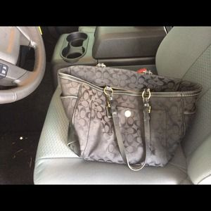 Coach diaper bag