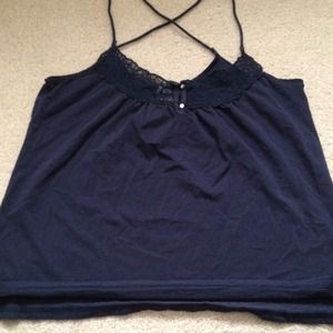 Navy blue tank