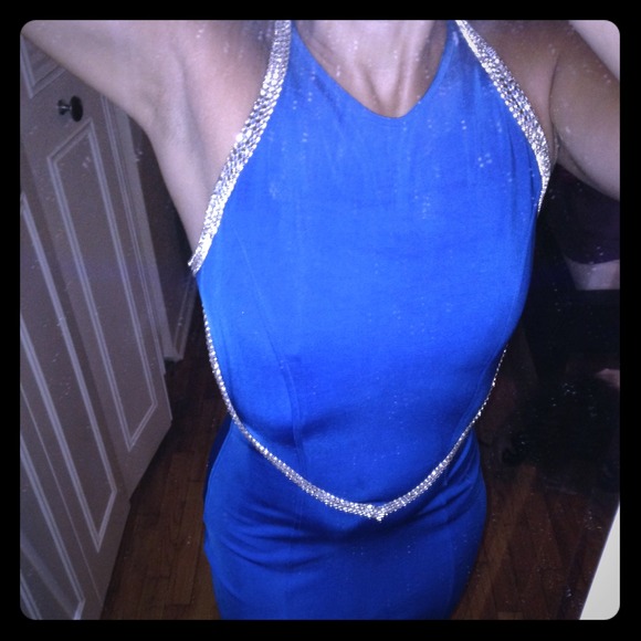 royal blue Cache dress🎀