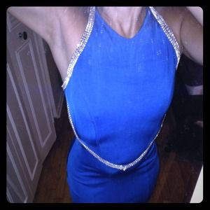 royal blue Cache dress🎀