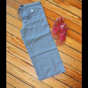 Cute Linen Blend Capri