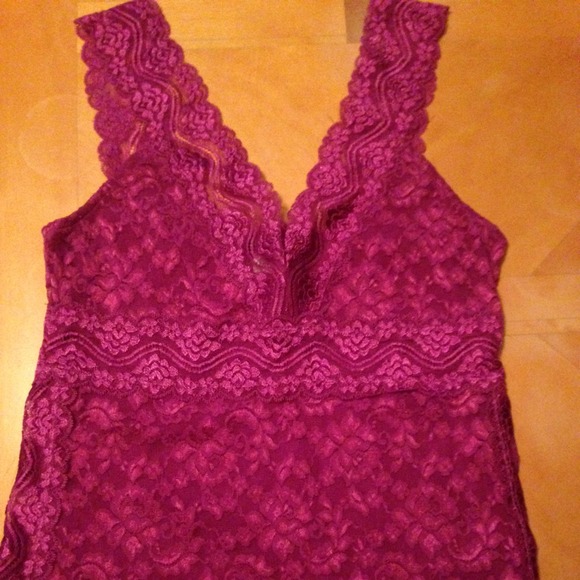 Lace tank top
