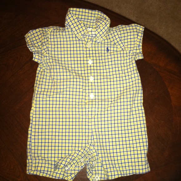 6M Ralph Lauren one piece outfit!