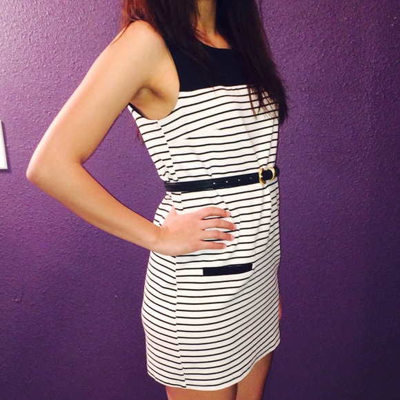 Black and White Dress