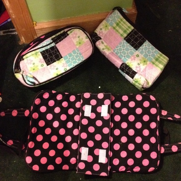 Two bag makeup combo with carrying case😘