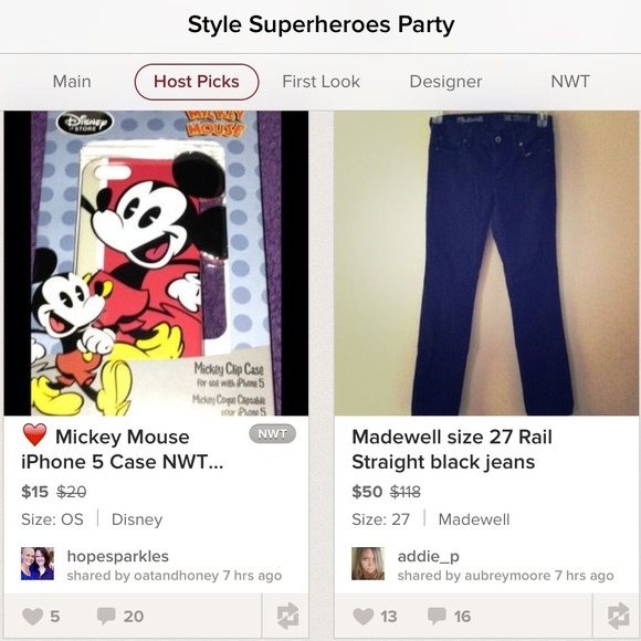 GIFTED Mickey Mouse iPhone 5 Case NWTs - Picture 3 of 6