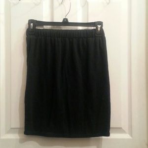 high waist/mini skirt