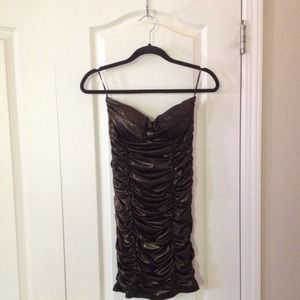 NWT Little Black/Gold Dust Dress
