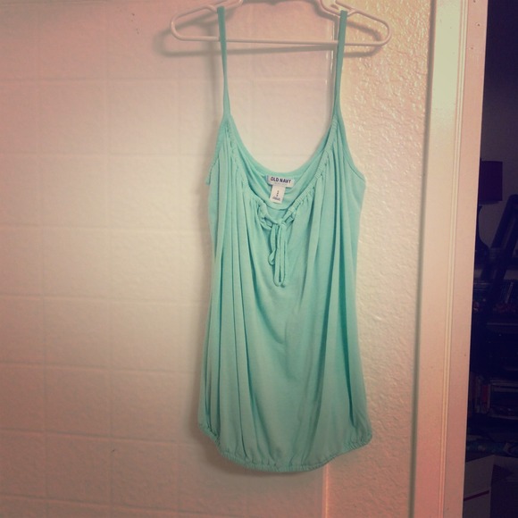 ❌Sold❌NWOT aqua tank top - Picture 1 of 2
