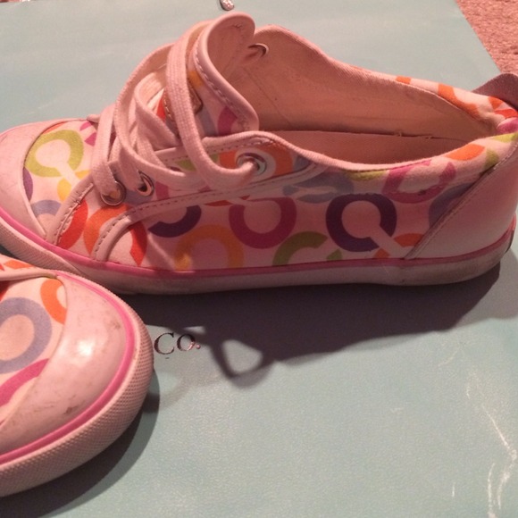 Coach colorful sneakers