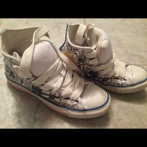 Converse all stars- nyc etch design