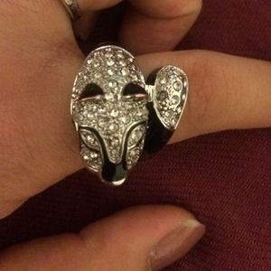 Guess animal wrap around ring