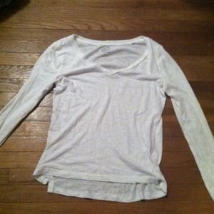 White long sleeved shirt