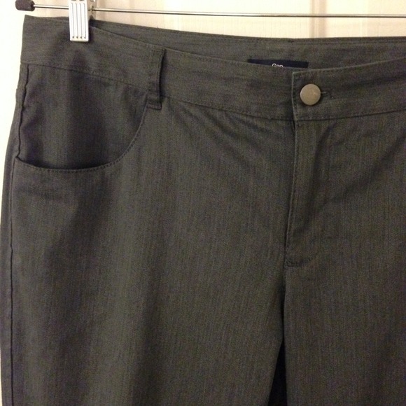 GAP gray ankle pants -size 12. Perfect for work! - Picture 2 of 4