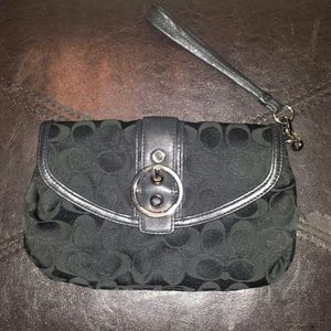 Authentic Coach full size clutch