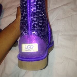 Sequin purple UGGS