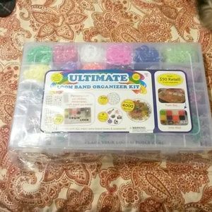 REDUCED!!!!! Ultimate loom band organizer kit!