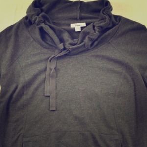 Fantastic cowl neck maternity sweatshirt