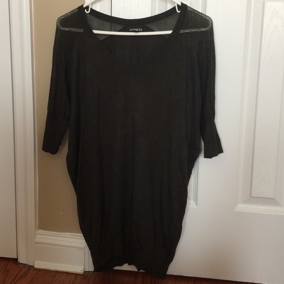 Army Green (3/4 Sleeve) Sweater