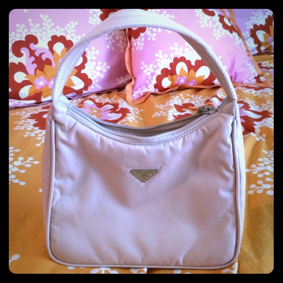 Casual pink Prada handbag