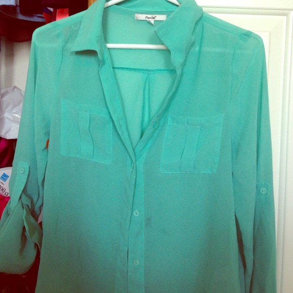 Sheer button up!