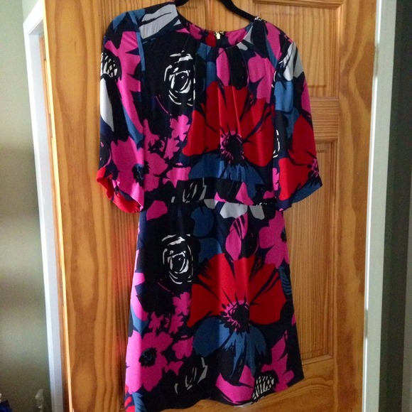 Tory Burch Floral Silk Dress
