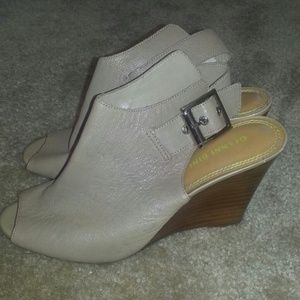 Genuine Leather Wedges