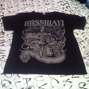 Miss May I band tee