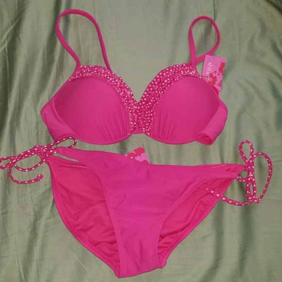 push up bikini & tanning lotion BUNDLE!
