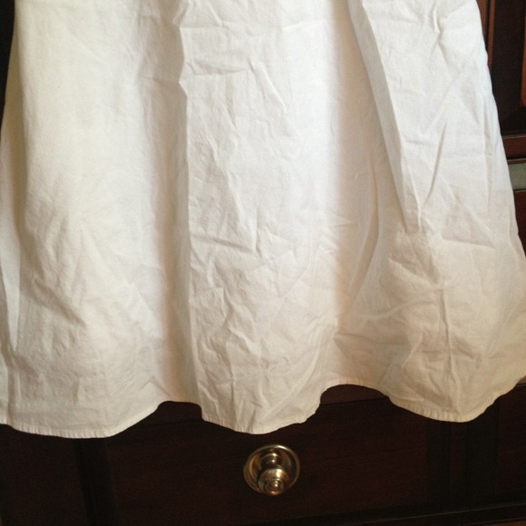 Strapless white dress - Picture 3 of 3