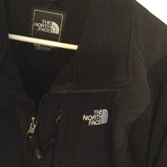 North Face Polartec black fleece jacket