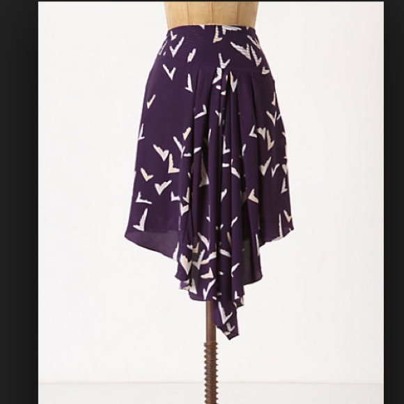 Leifsdottir purple skirt with wings