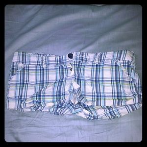 plaid Hollister shorts