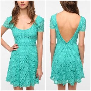 Crochet Circle Dress by Staring at Stars NWOT