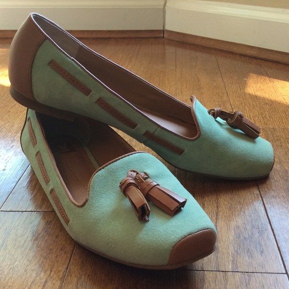 Mint & Camel Flats