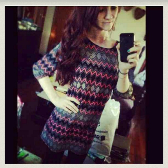 chevron dress/tunic