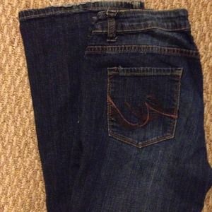 Express jeans dark denim