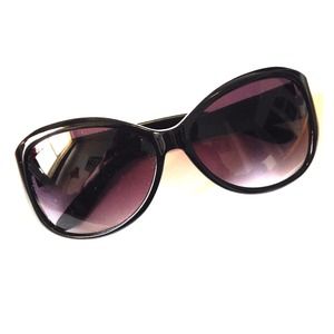 Ann Taylor Loft Black Sunglasses