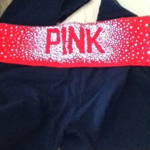 Pink yoga pants