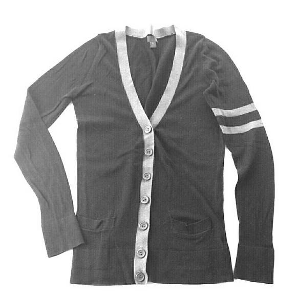 SOLD Navy Schoolboy Cardigan