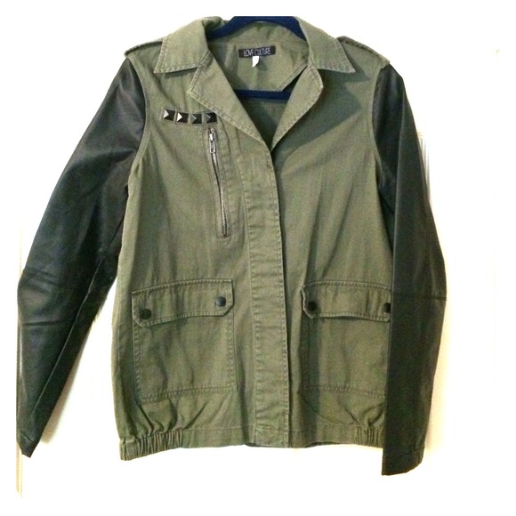 Green army jacket
