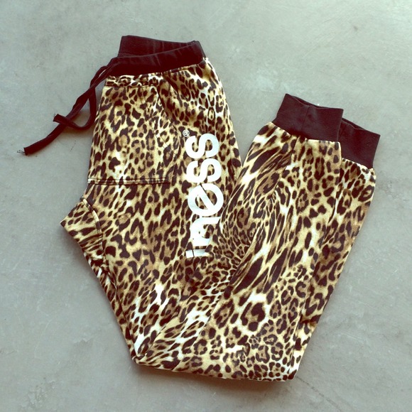 Happiness Brand Leopard Sweatpants
