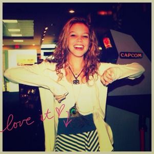 Old Navy Stripped Midi Skirt