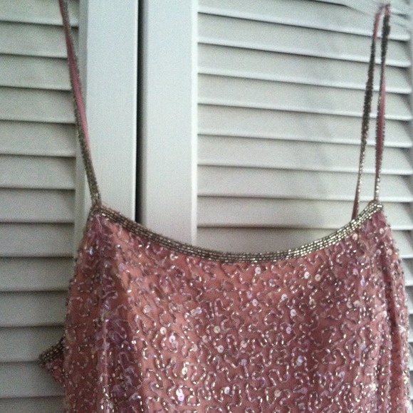 Pink Formal Embellished Dress - Picture 2 of 4