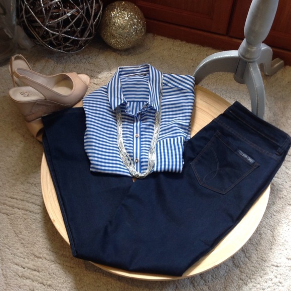 SOLD!!! Calvin Klein Dark Denim