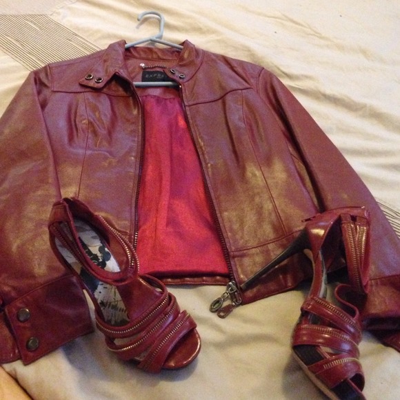 Leather jacket