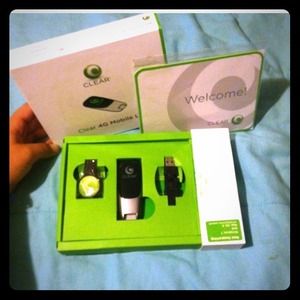 Clear USB wireless internet set