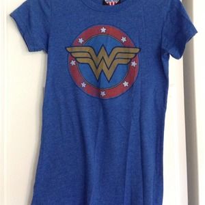 Wonder Woman t-shirt, deep blue color